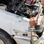 Special Protection Solutions denting and repairing of an old car